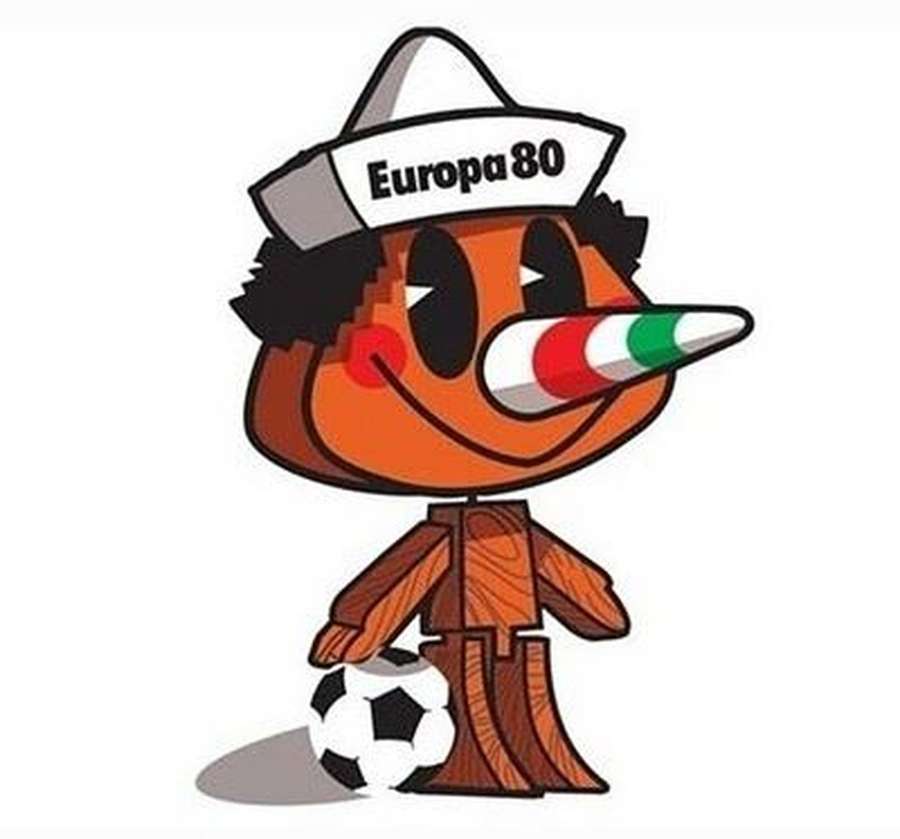 De Euro-1980 mascotte