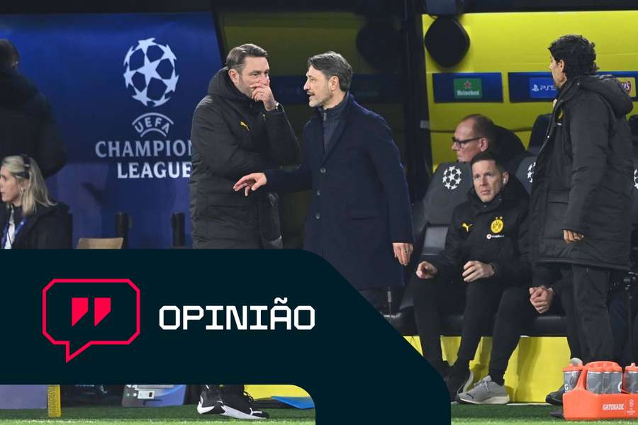 Niko Kovac em conversa com o irmão Robert Niko Kovac em conversa com o irmão Robert