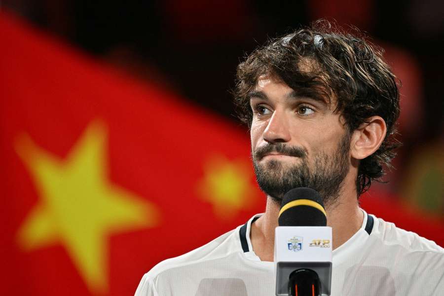 Valentin Vacherot en Chine. Valentin Vacherot en Chine.