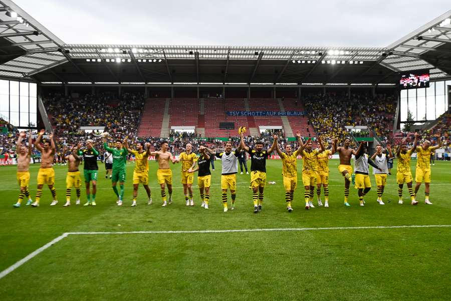 Dortmund are targeting success in the Bundesliga