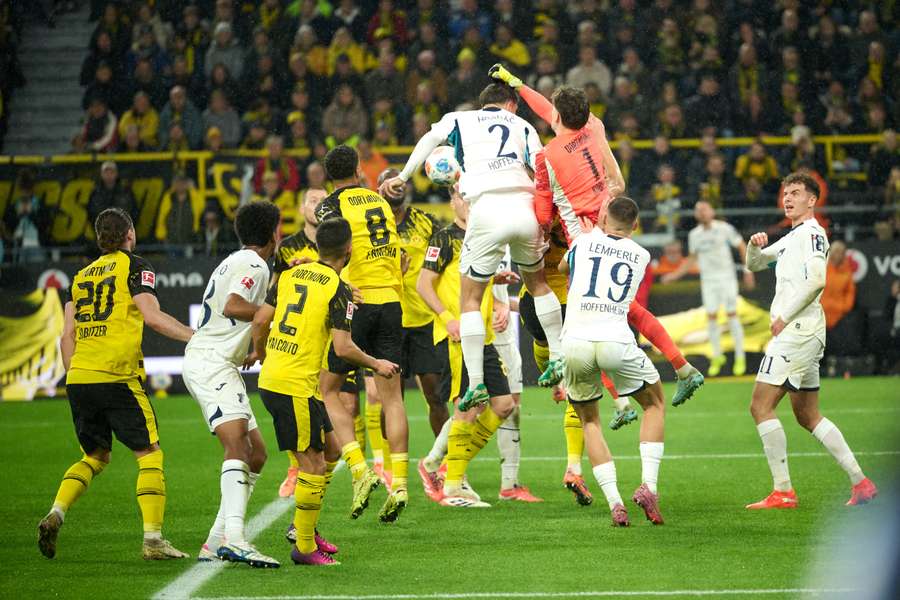 Die TSG zeigte im Signal Iduna Park eine engagierte Leistung Die TSG zeigte im Signal Iduna Park eine engagierte Leistung