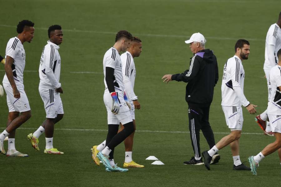 El Real Madrid entrena en Valdebebas