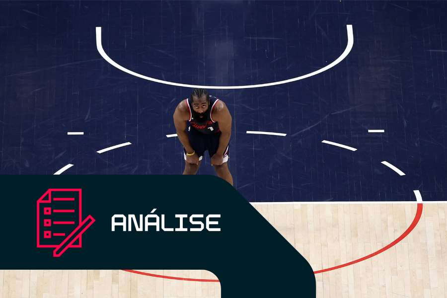 James Harden continua a desiludir
