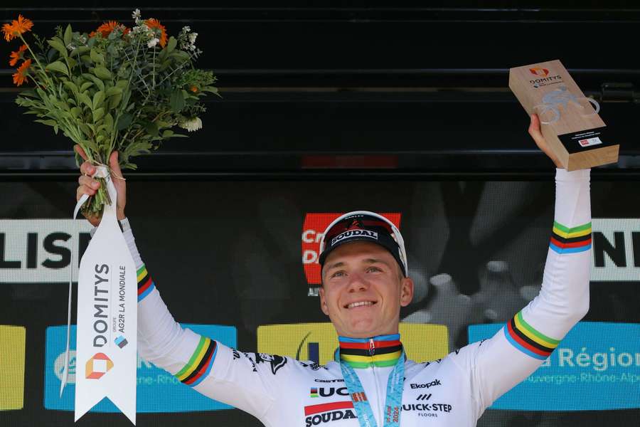 Evenepoel er tilbage i form kort før Tour de France