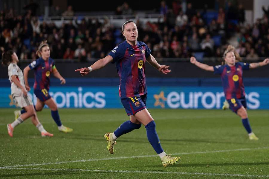 Le Barça finit par faire couler Benfica et se qualifie en quarts de finale Le Barça finit par faire couler Benfica et se qualifie en quarts de finale