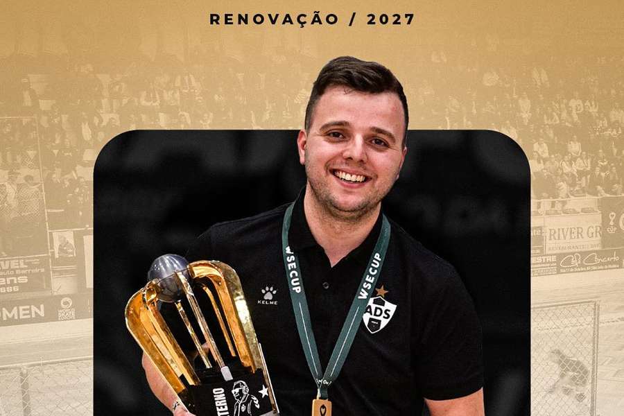 Rui Pedro conquistou Taça WSE feminina com a Sanjoanense
