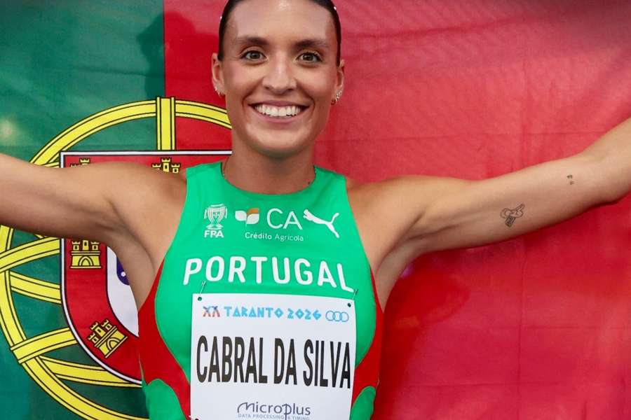 Patrícia Silva festejou o ouro