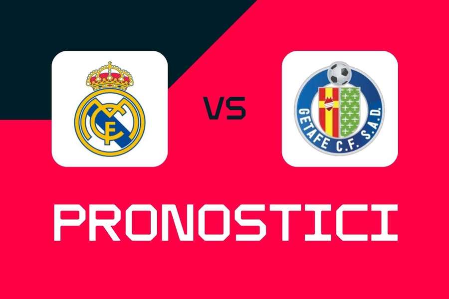 Liga, Real Madrid-Getafe: pronostici, migliori scommesse e quote Liga, Real Madrid-Getafe: pronostici, migliori scommesse e quote