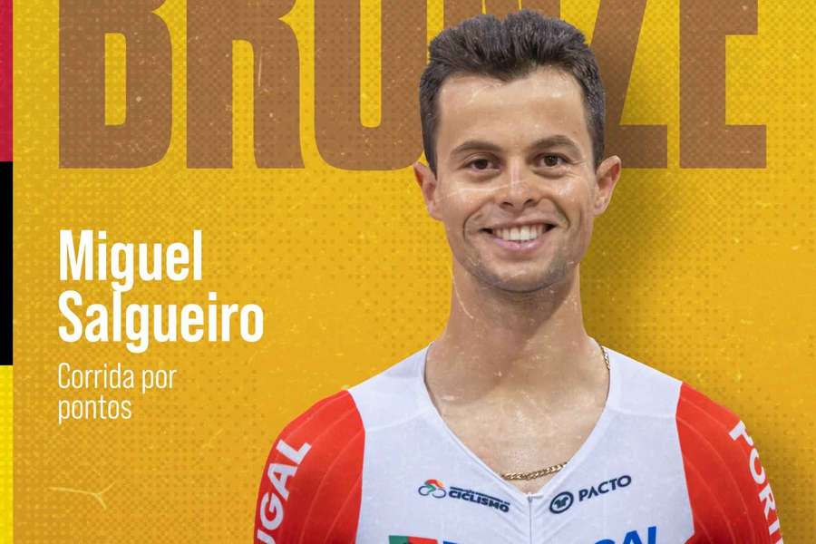 Miguel Salgueiro conquista o bronze