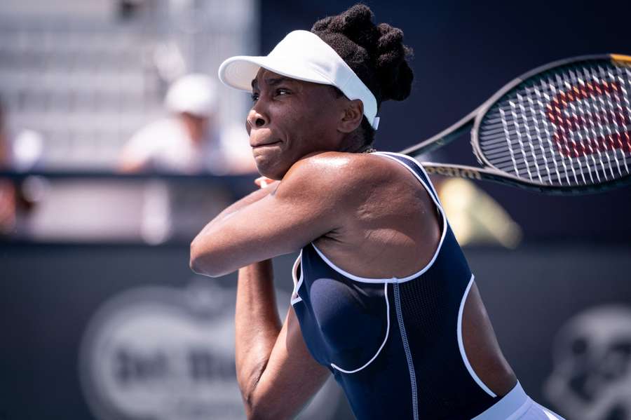 Venus Williams en Miami en marzo de 2024.