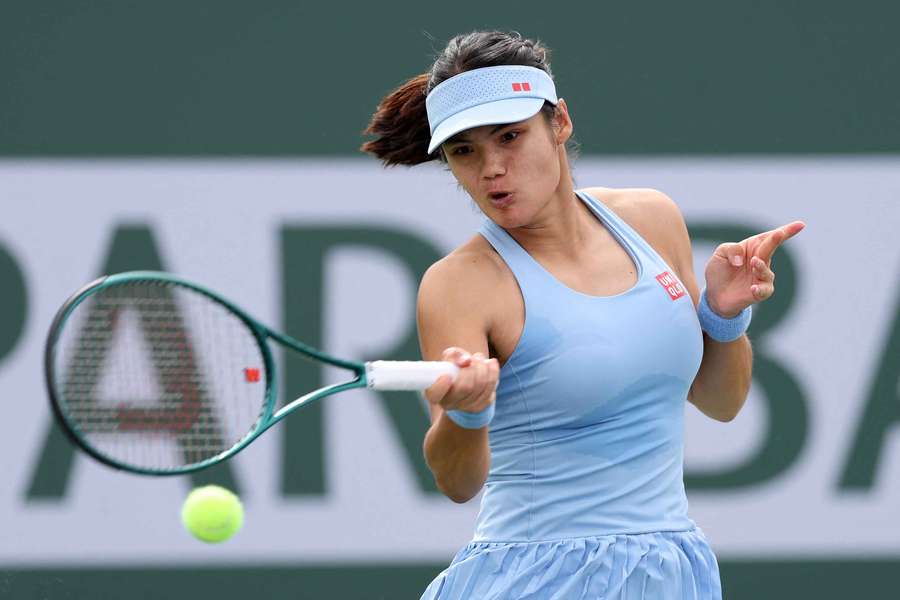 Emma Răducanu la Indian Wells