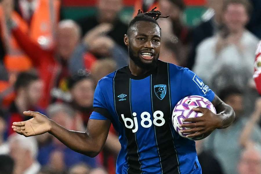 Antoine Semenyo contre Liverpool. Antoine Semenyo contre Liverpool.