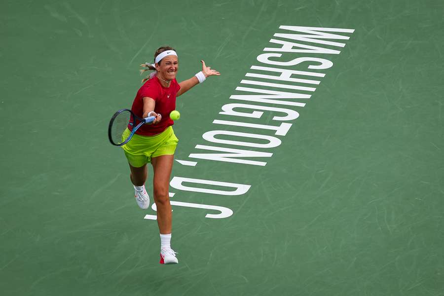 Azarenka in action in Washington