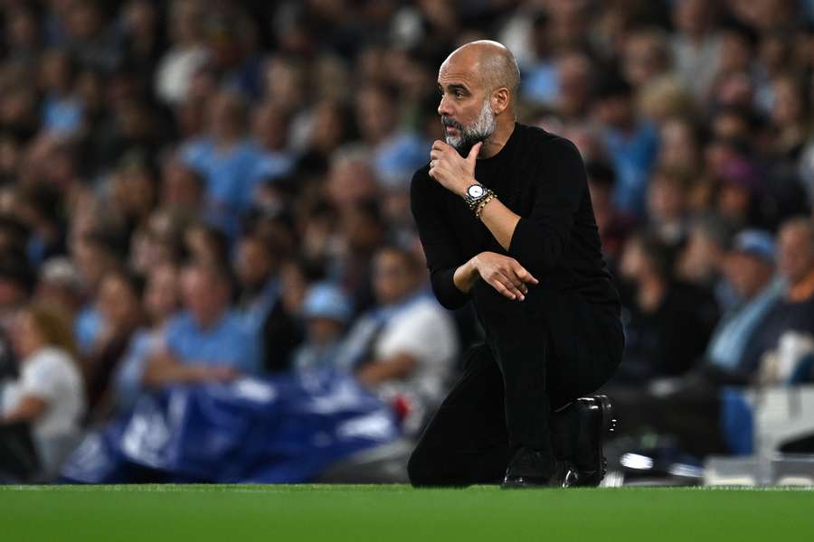 Guardiola will be missing for two games