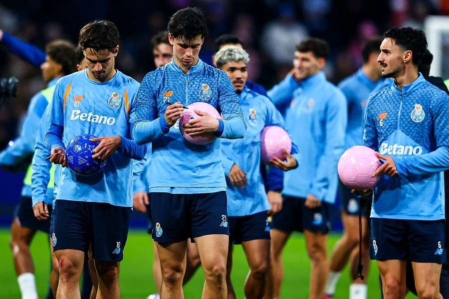 Imagem do treino aberto do FC Porto