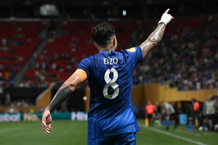 Enzo Fernández, el máximo goleador del Chelsea en 2025