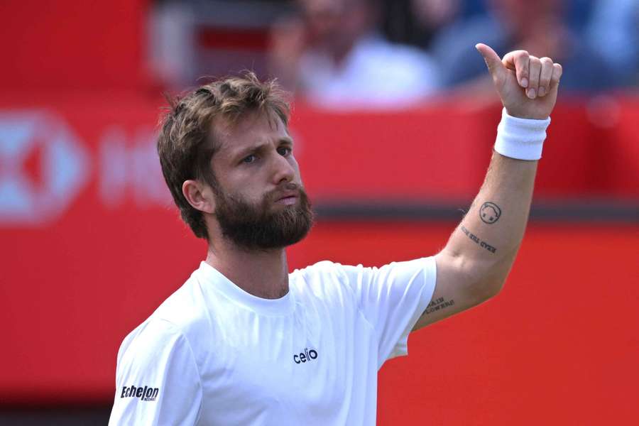 France's Corentin Moutet France's Corentin Moutet