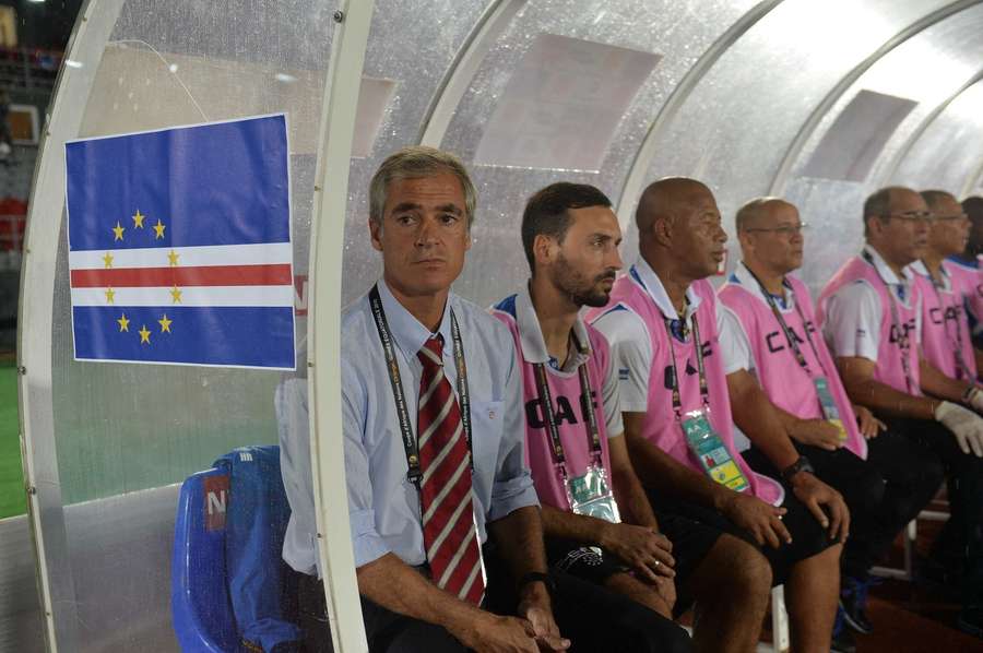 Rui Aguas managed the Cape Verde national team.