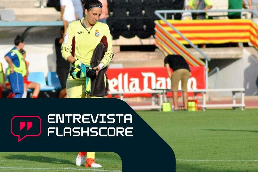 Mariajo Pons, con el Espanyol