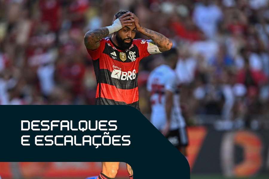 Gabigol está suspenso e desfalca o Fla contra o Goiás