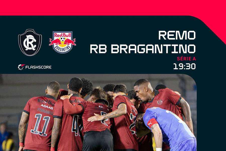 O Remo recebe o Bragantino neste domingo (18), às 19h30, no Mangueirão