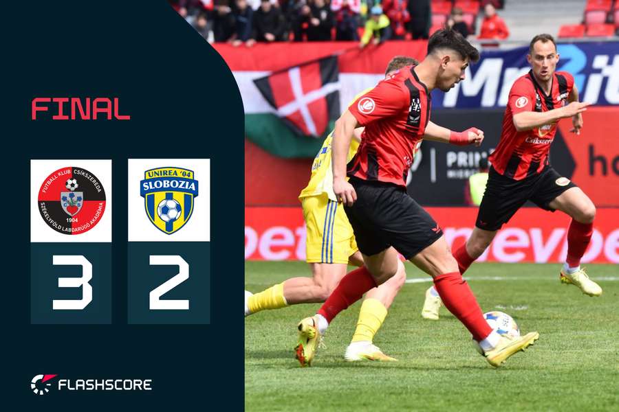 Csikszereda - Unirea Slobozia