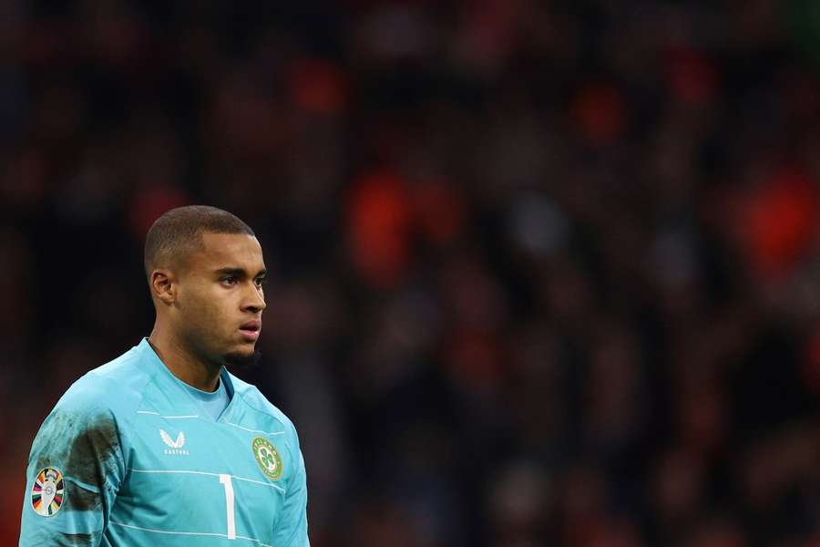 Irlands Nationalkeeper Gavin Bazunu boykottiert die Länderspiele gegen Israel. Irlands Nationalkeeper Gavin Bazunu boykottiert die Länderspiele gegen Israel.