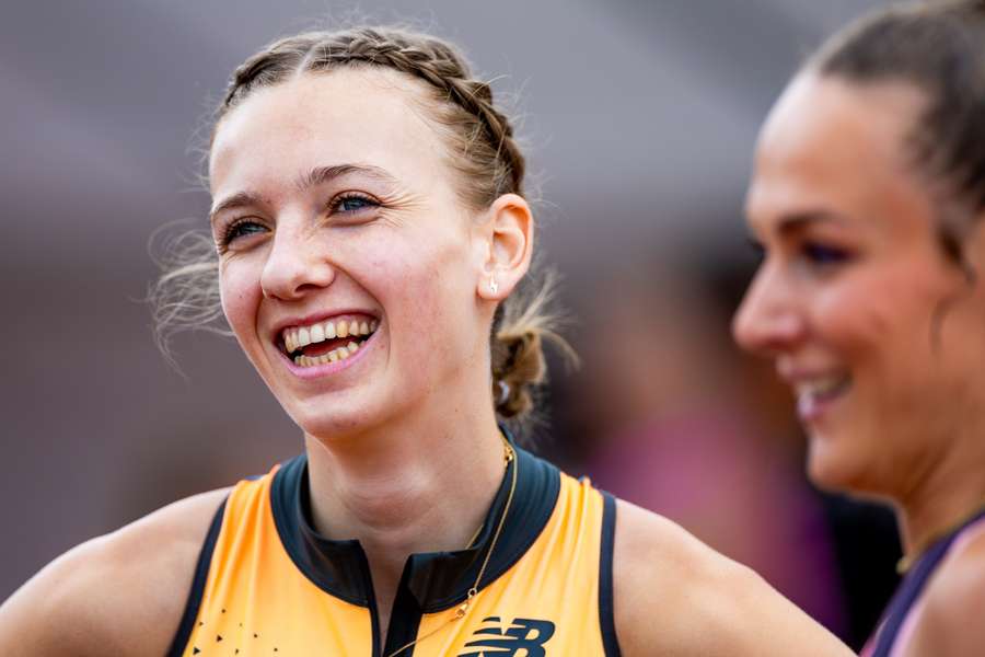 Femke Bol zal de 4x400 meter afronden als slotloopster