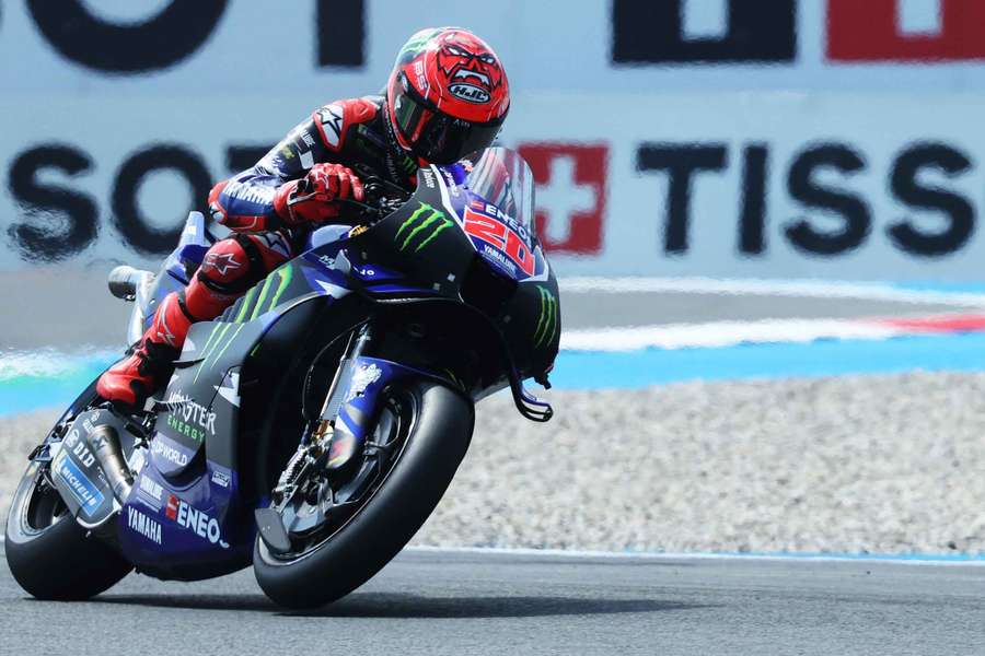 Fabio Quartararo à Assen, le week-end dernier.