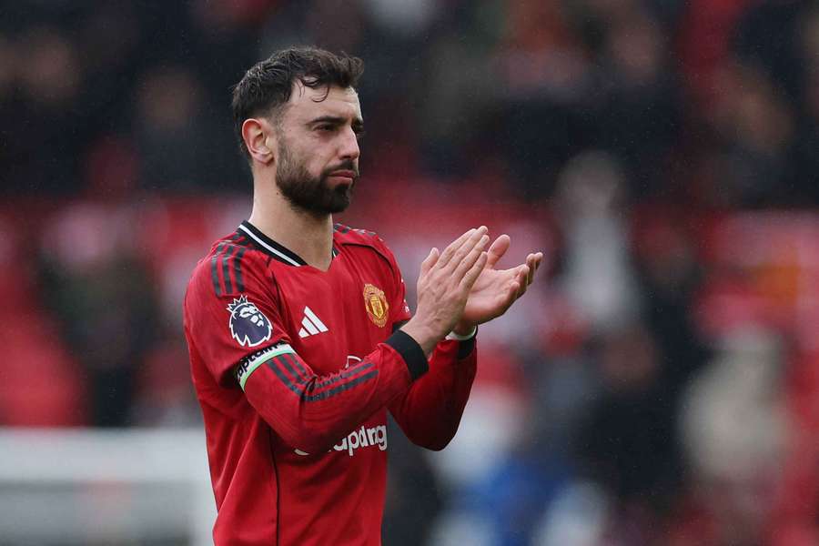 Bruno Fernandes, capitão do Manchester United