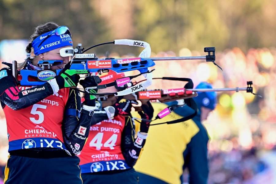 Franziska Preuß und die deutschen Biathletinnen starten am Freitag in den Weltcup in Nove Mesto.