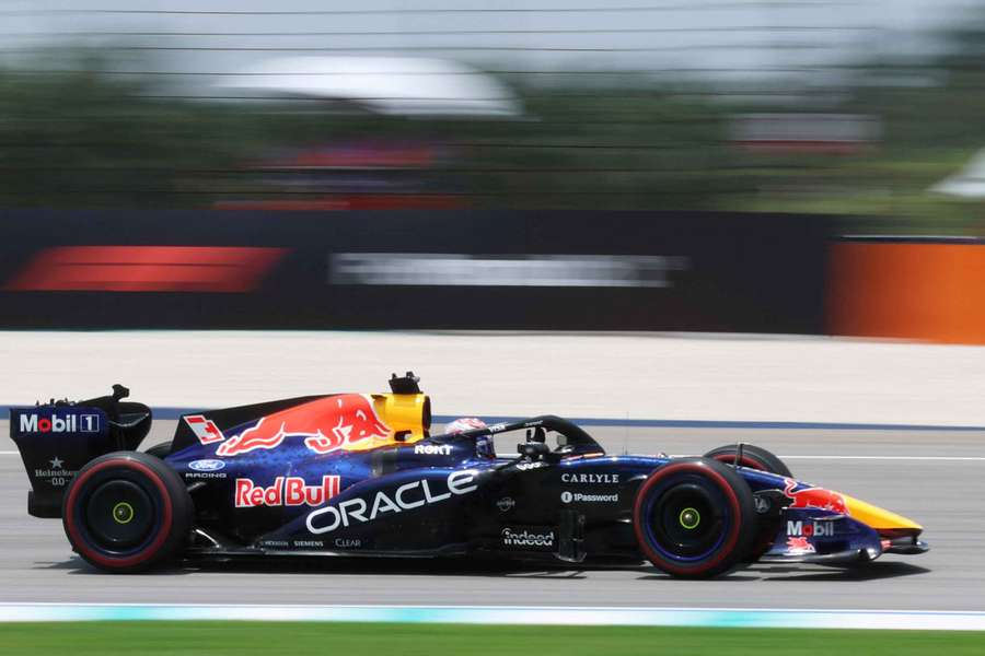 Verstappen ce vendredi. Verstappen ce vendredi.