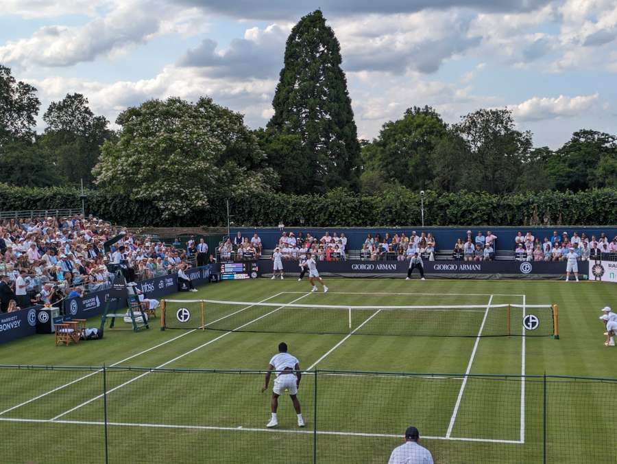 Djokovic vs. Tiafoe Eindrücke