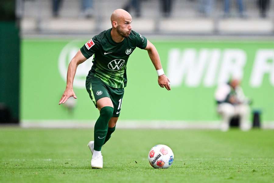 Černý v přípravě Wolfsburgu.
