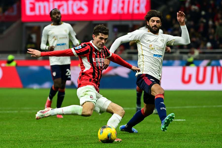 Christian Pulisic on the ball