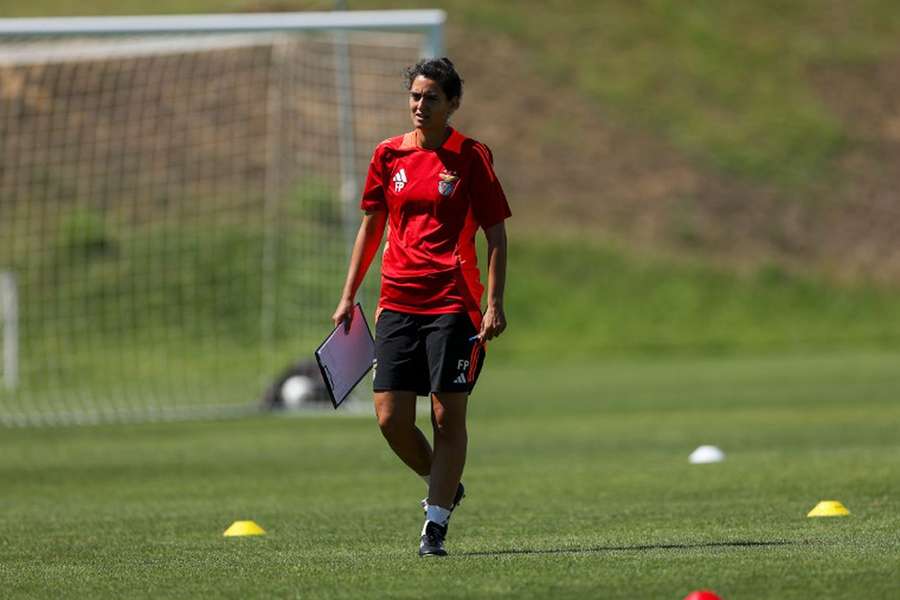 Filipa Patão, treinadora do Benfica