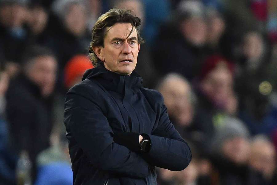 Thomas Frank, treinador do Tottenham