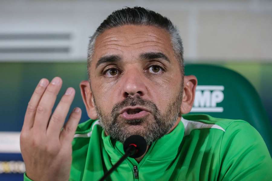 Rui Borges, treinador do Sporting