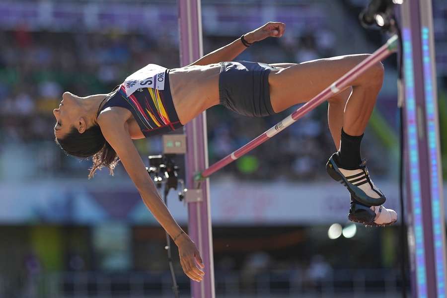 Atleta română Daniela Stanciu a obținut medalia de argint în proba de săritură în înălțime