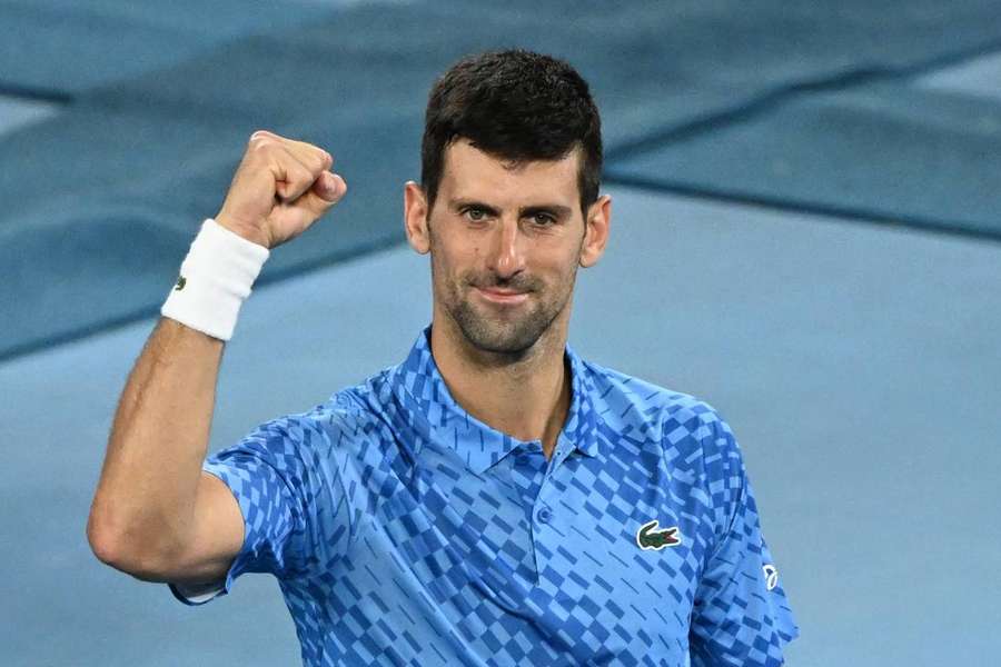 Djokovic chegou pela 13ª vez às quartas de final no Aberto da Austrália