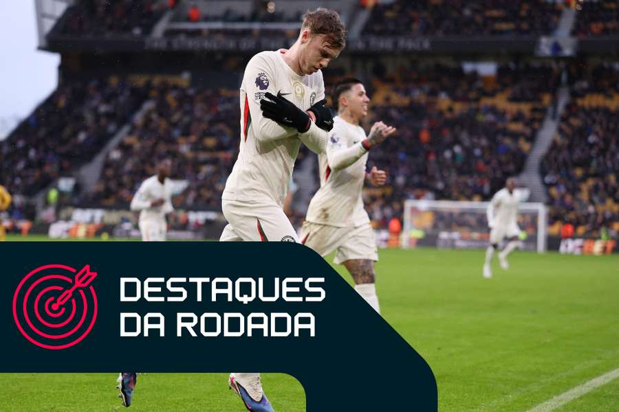 Palmer comemorando gol pelo Chelsea