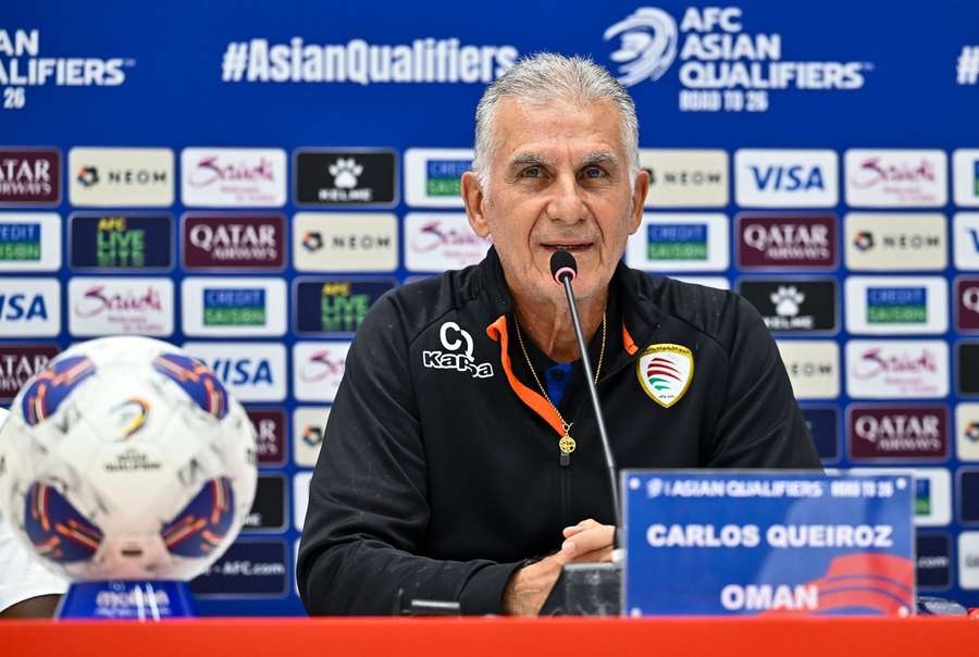 Carlos Queiroz, selecionador de Omã