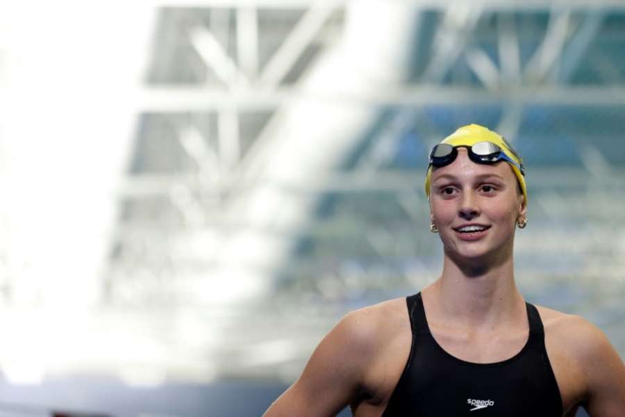 Canada's Summer McIntosh set the new women's 400m freestyle world record at the Canadian world championship swimming trials in Toronto