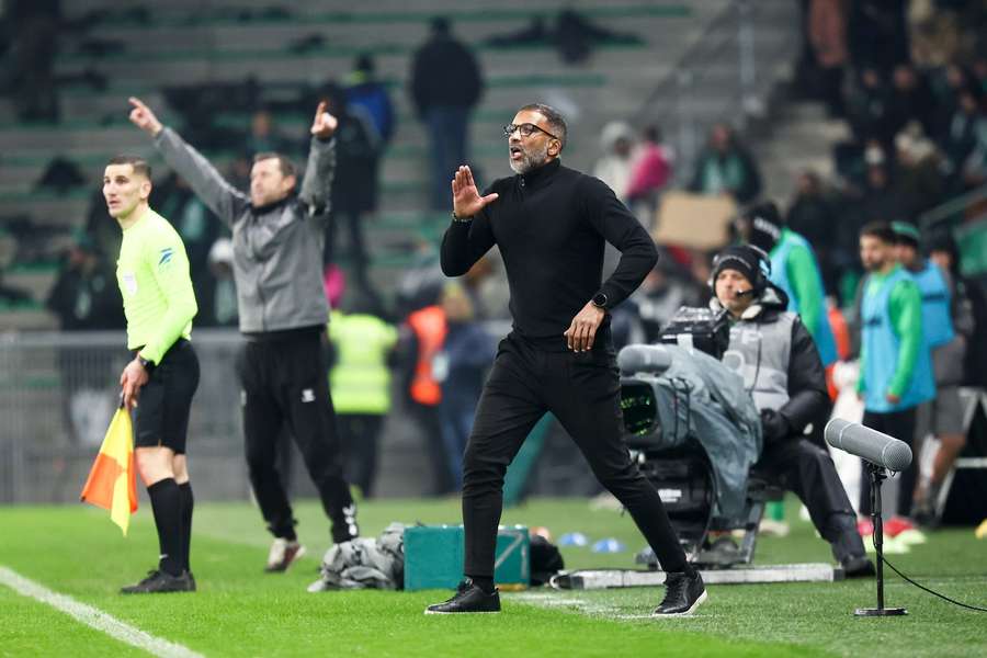 Habib Beye samedi soir.