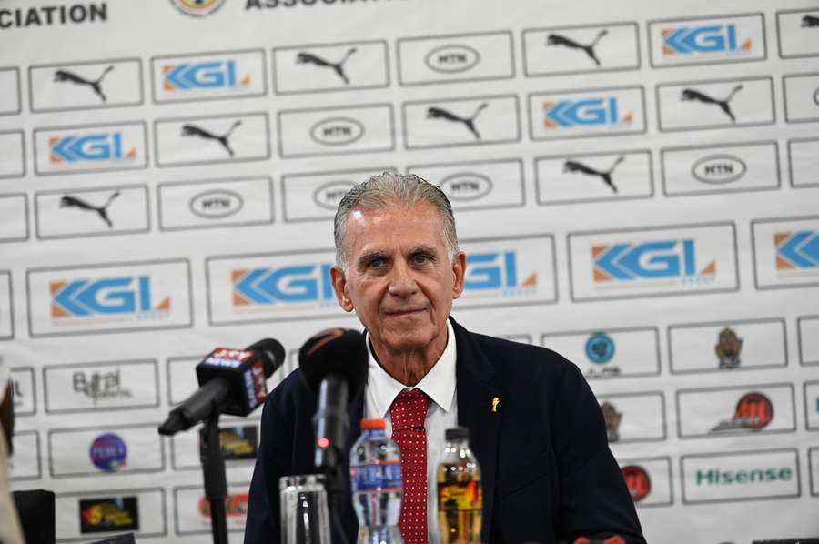 Carlos Queiroz, selecionador do Gana