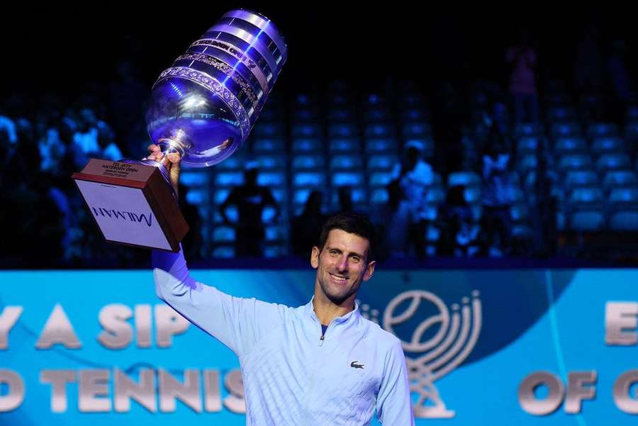 Djokovic venceu em Astana e Tel Aviv e prepara, agora, os dois últimos torneios da época