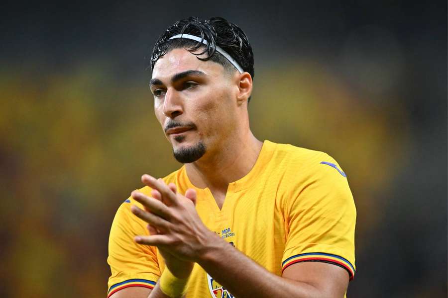 Lisav Eissat în tricoul echipei naționale a României