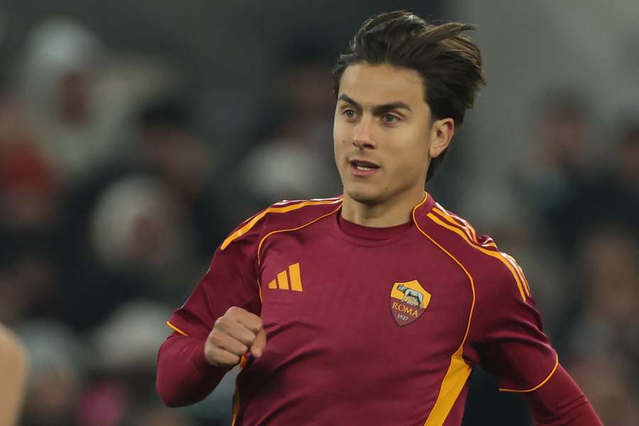 Paulo Dybala durante il match contro il Napoli