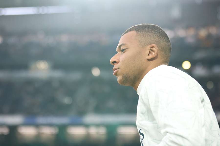 Kylian Mbappé le week-end dernier face à Getafe.