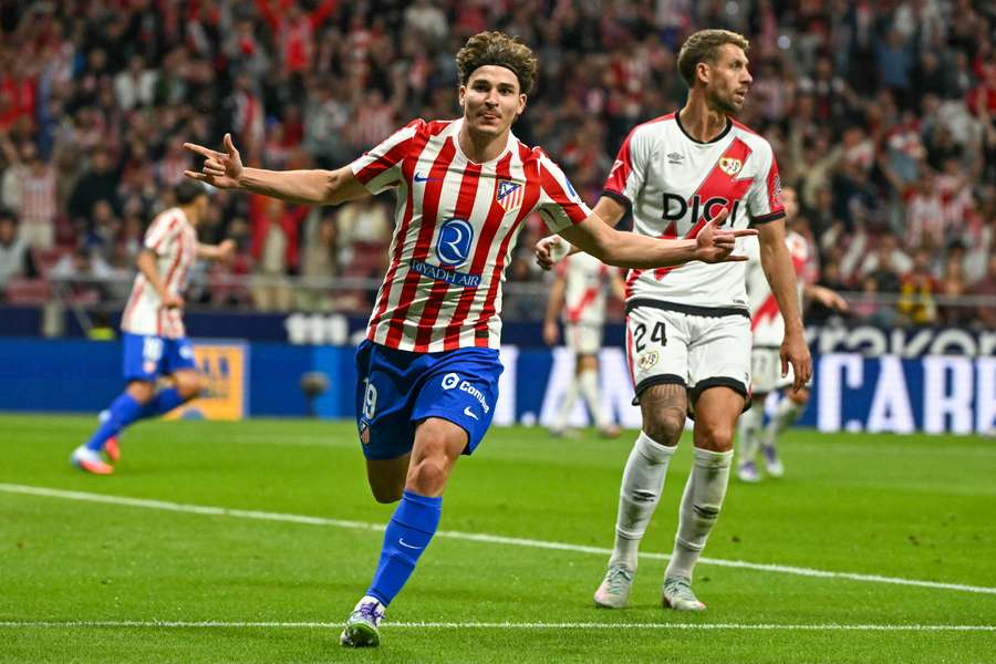 Julián Álvarez ha segnato una tripletta 